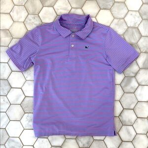 Vineyard Vines Performance Striped Polo Shirt